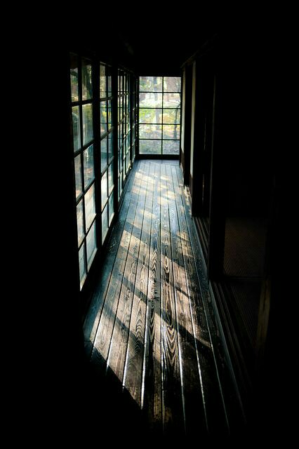 Corridor, Windows, Dark & Light